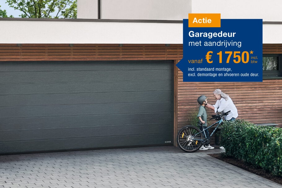 hormann garagedeur actie